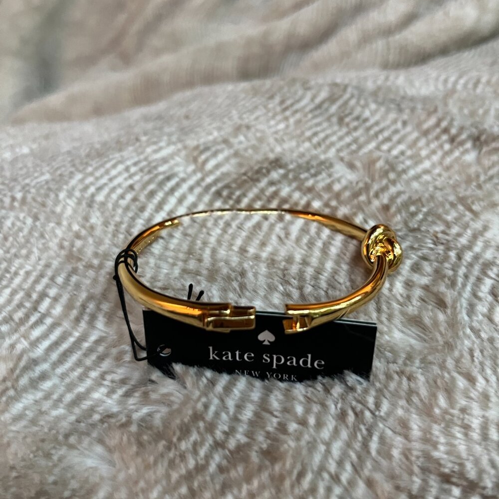 3 Kate Spade Sailor Knot Hinge Bangle - Picture 6 of 6